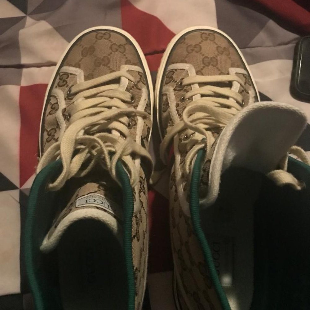men gucci high top shoes - Picture 3 of 3